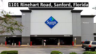 Sam's Club in Sanford Florida at 1101 Rinehart Road - November 28, 2023 - Shopping Store 4785