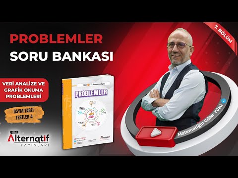 #44 Veri Analizi ve Grafik Okuma | ÖSYM Tarzı Test-4 #alternatifyayınları