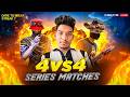 FF LIVE GUILD TEST 1 VS 4 | FREE FIRE LIVE GUILD TEST | LIVE GUILD TESTING #gyangaming #fflive