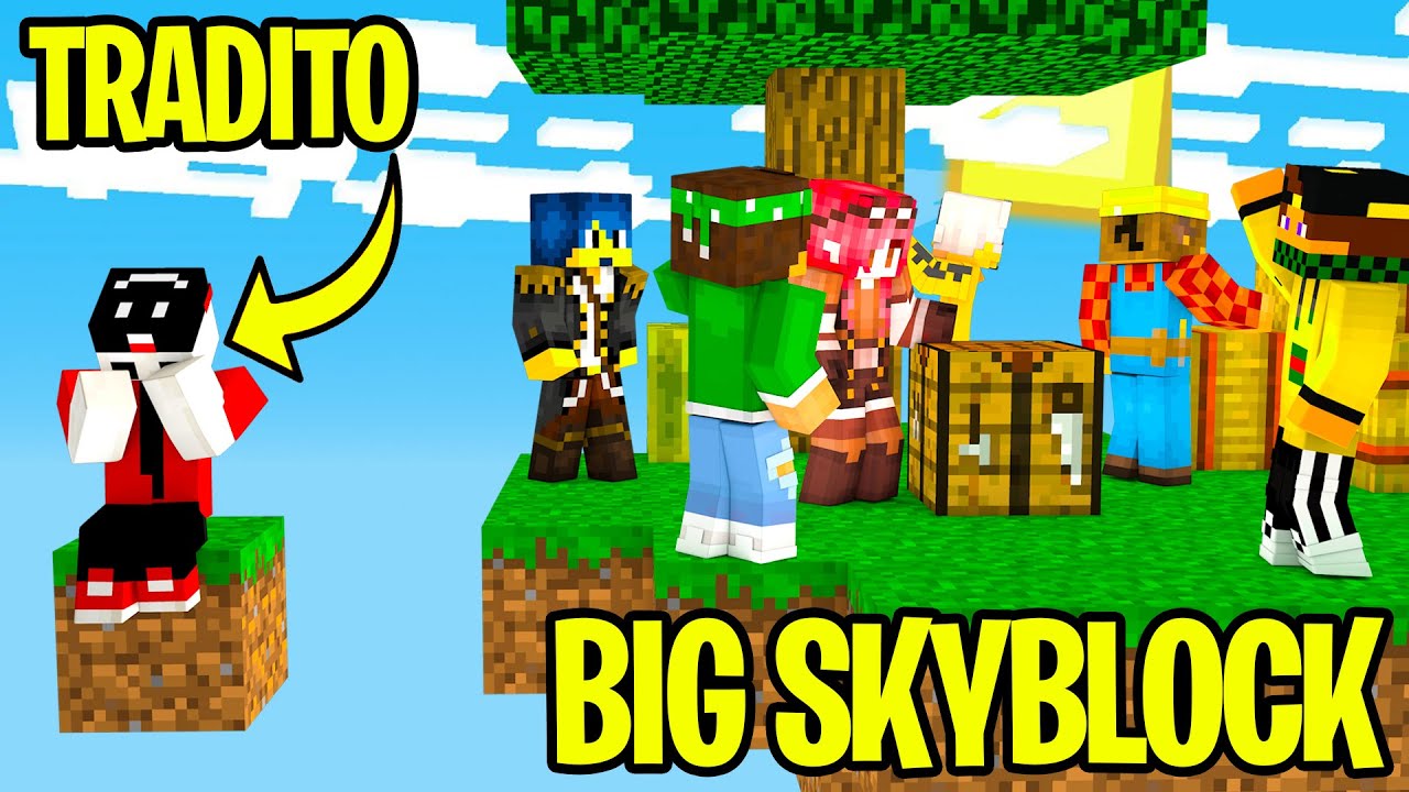SONO STATO TRADITO DAI MIEI AMICI - Big Skyblock Ep. 1 *Nuova Serie*