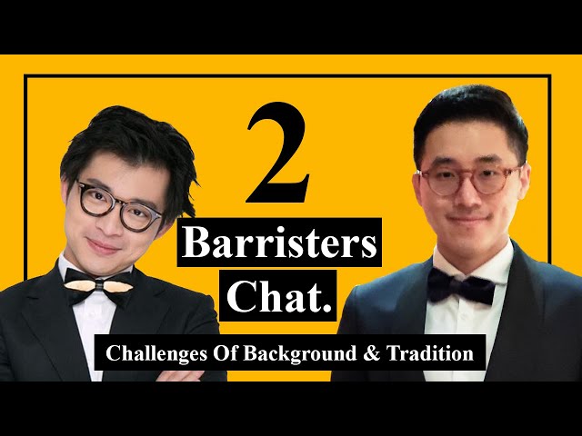 2 Barristers Chat: The Challenges Of Prestigious Academics u0026 Background | Melvin Poh u0026 Jolam 林作 class=