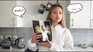 🖤 eating Huel hot & savoury for 3 weeks | review and taste test 🖤