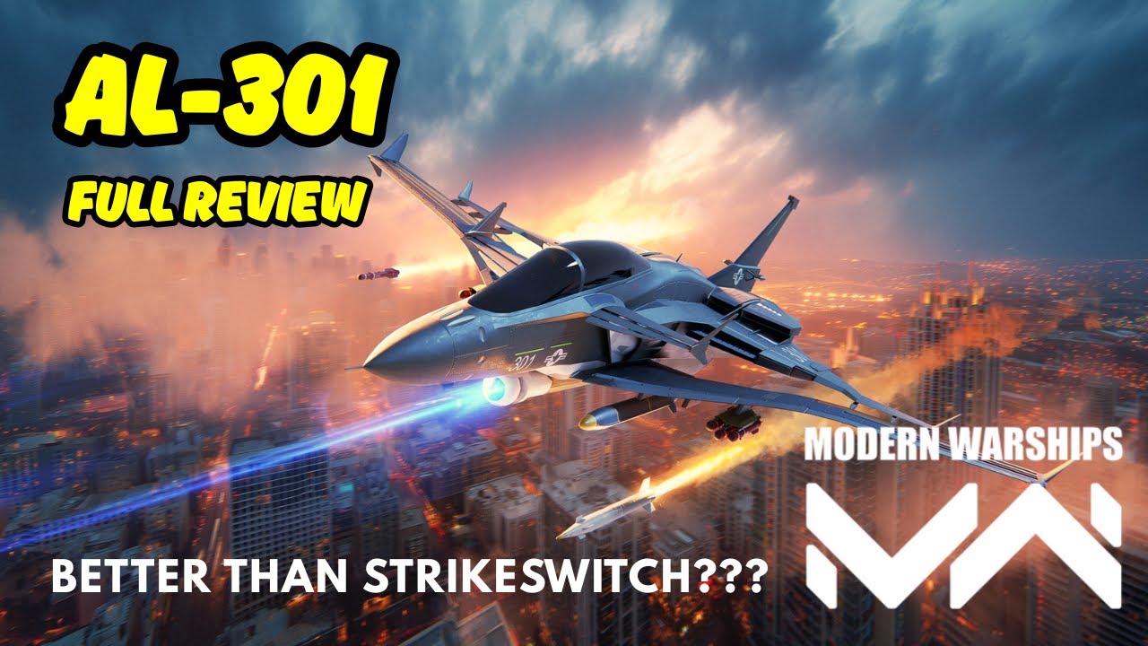 AL-301 New Strike Fighter | Full Review! INSANE!!!!😱💀🔥