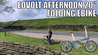 Riding Big Hills : Eovolt Afternoon 20' Folding Electric Bike