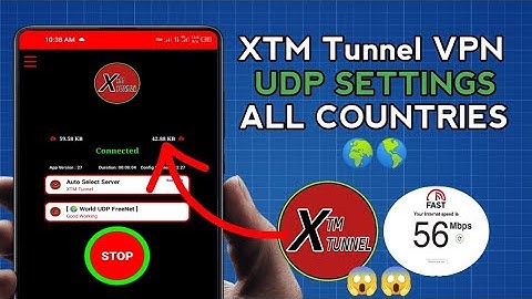 How To Setup XTM Tunnel VPN with all country UDP Settings for fast and Secure Online Browsing