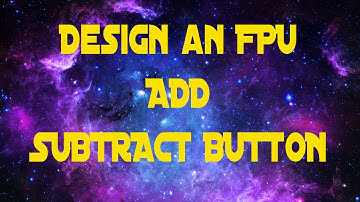 Design a Floating Point Adder