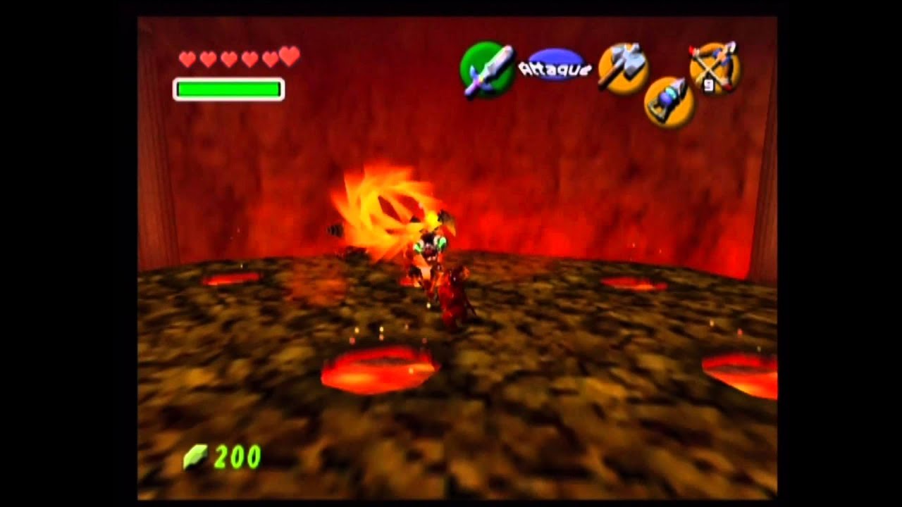 Zelda Ocarina Of Time Boss 5 Volcania YouTube