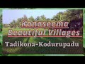 Konaseema beautiful villages tadikona kodurupadu