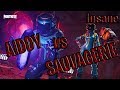 Aiddy vs sauvagerie insane build fight 