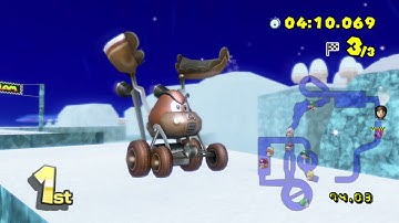 Mario Kart Wii (Fusion) Custom Tracks - Mirror (1 Player) #041 with Goomba