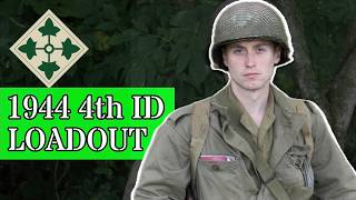 I Built a Full 4th Infantry Combat Loadout From 1944