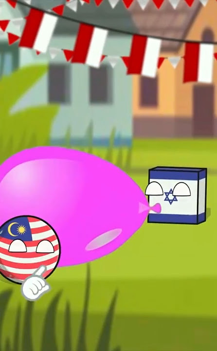 Isriwil Kena Gas Beracun - Lomba Tiup Balon 17 Agustus #Countryballs