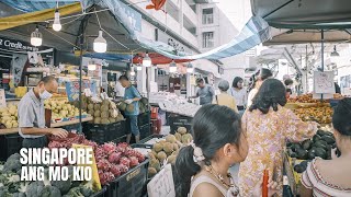 Singapore: Ang Mo Kio Weekend Walk (4K HDR)