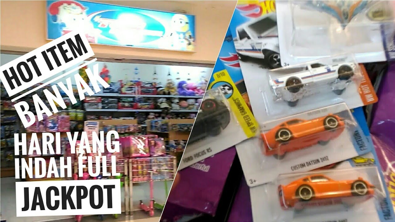 VLOG HUNTING: PANEN HOTWHEELS 2017 LOT/CASE H DI TEGAL - DATSUN 620, LAMBORGHINI VENENO, ETC