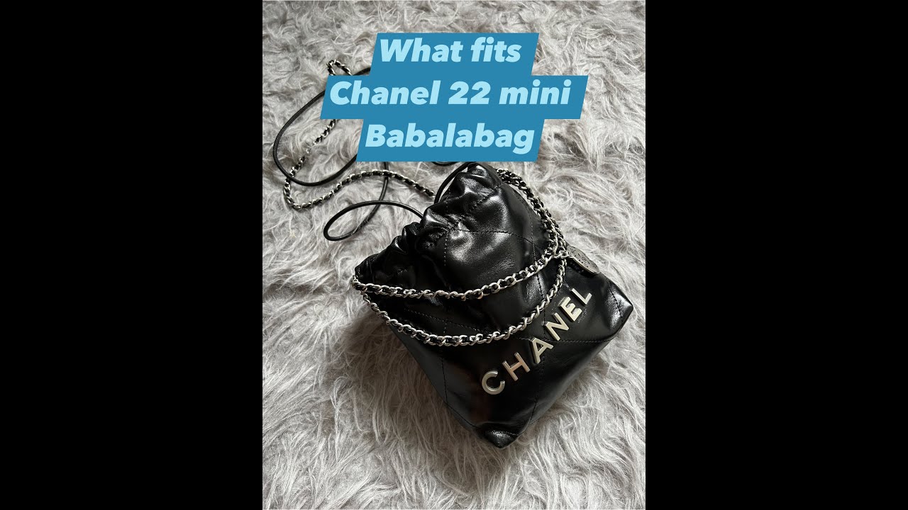 What Fits a Chanel 22 Mini? Unboxing from Babalabag 