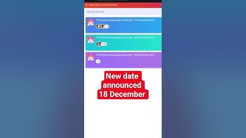 Tcs joining new date announced 18 Dec #tcs #new #tcsjoining  #joining #onboarding #dates #tcsion