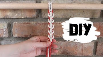 Oat Spike Knot Tutorial (Endless Falls Variation) | DIY MACRAME