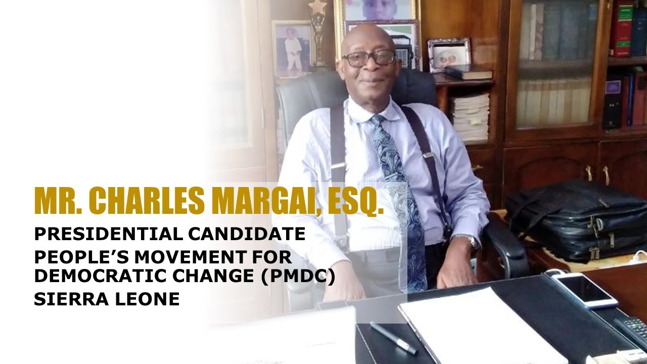 SIERRA LEONE || CHARLES MARGAI TALKS ON NATIONAL ISSUES