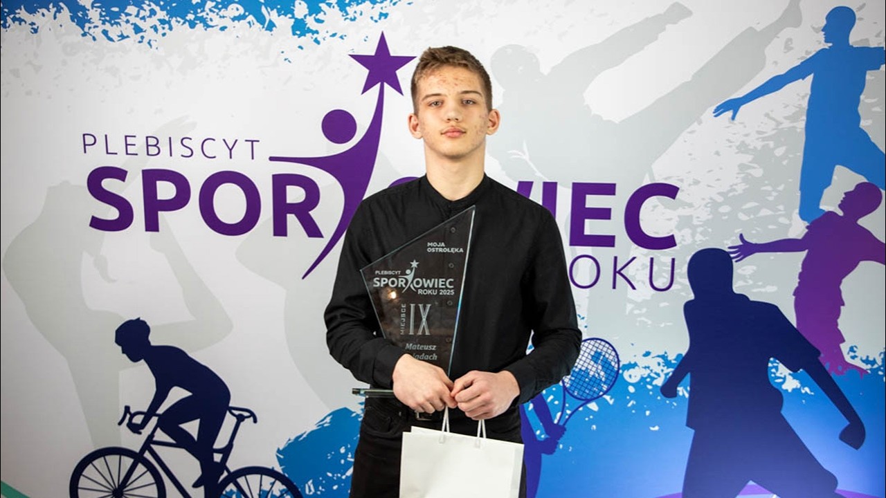 Sportowiec Roku 2025: Mateusz Śniadach na 9. miejscu