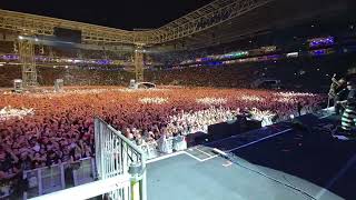 Raimundos opening for Guns N' Roses in São Paulo, Brazil