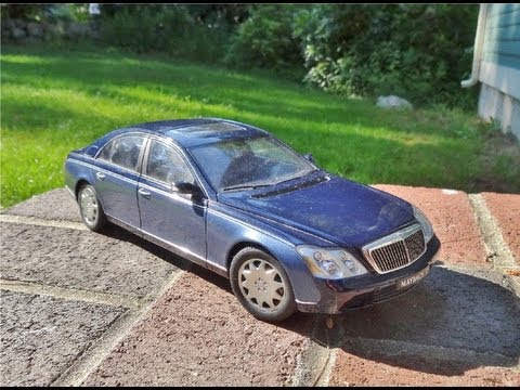 Review of 1/18 Maybach 57 by Autoart - YouTube