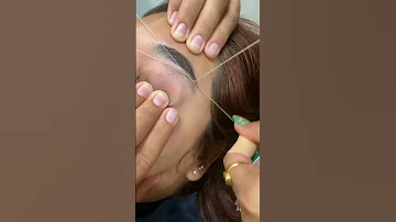 حف الحواجب بطريقه سهله وسريعه 