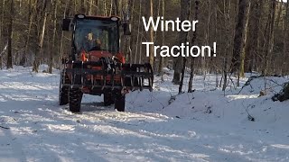 506 Tractor Snow Chains. Do You REALLY Need Them? Aquiline Talon Tire Chains.