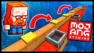 A MOJANG SEM QUERER ADICIONOU O NOVO MELHOR MEIO DE TRANSPORTE DO JOGO