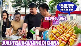 JUAL TELUR GULUNG DI CHINA, JUALAN HARI INI SANGAT MENYENANGKAN