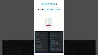 Master Css Optional Card Design Clean Modern Ui