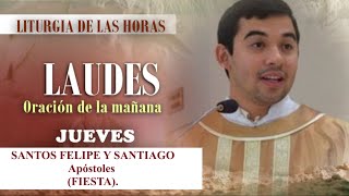 Oración de la mañana (Laudes), JUEVES 4 DE MAYO 2023 | SANTOS FELIPE Y SANTIAGO (FIESTA) | Padre Sam