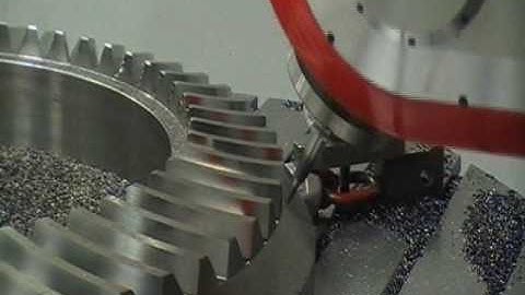 Chamfer / Deburring of Large Spiral Bevel Gear