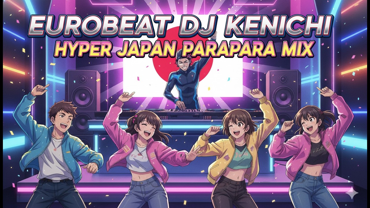 ユーロビート】EUROBEAT DJ Kenichi Hyper Japan ParaPara Mix
