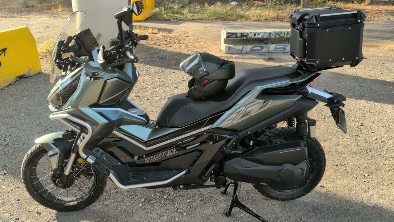 Montaje top case Zontes 368G