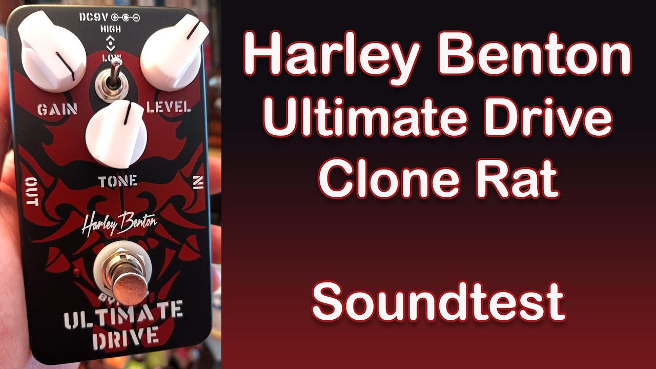 Harley Benton Ultimate Drive Clone Rat Soundtest YouTube
