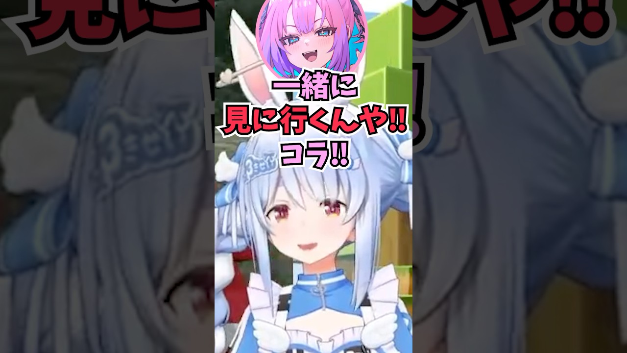 一緒に映画に行きたいヴィヴィの誘いを断って1人でレイトショーを見に行こうとするぺこーら #shorts #ホロライブ #切り抜き #vtuber #兎田ぺこら #ホロ切り抜き #綺々羅々ヴィヴィ