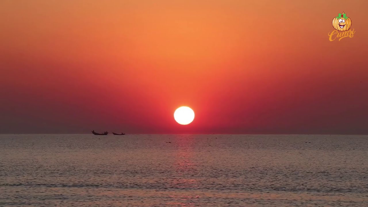 AMAZING SUNRISE at KUAKATA in Silvery Sandy Sea Beach!