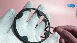 silicone gasket exhaust / silicone gasket for enclosure