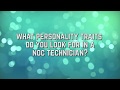 A NOC Technician's Personality