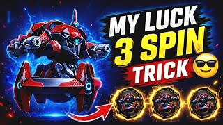 My luck OUTLAW in 3 spin only 😁 new tricks