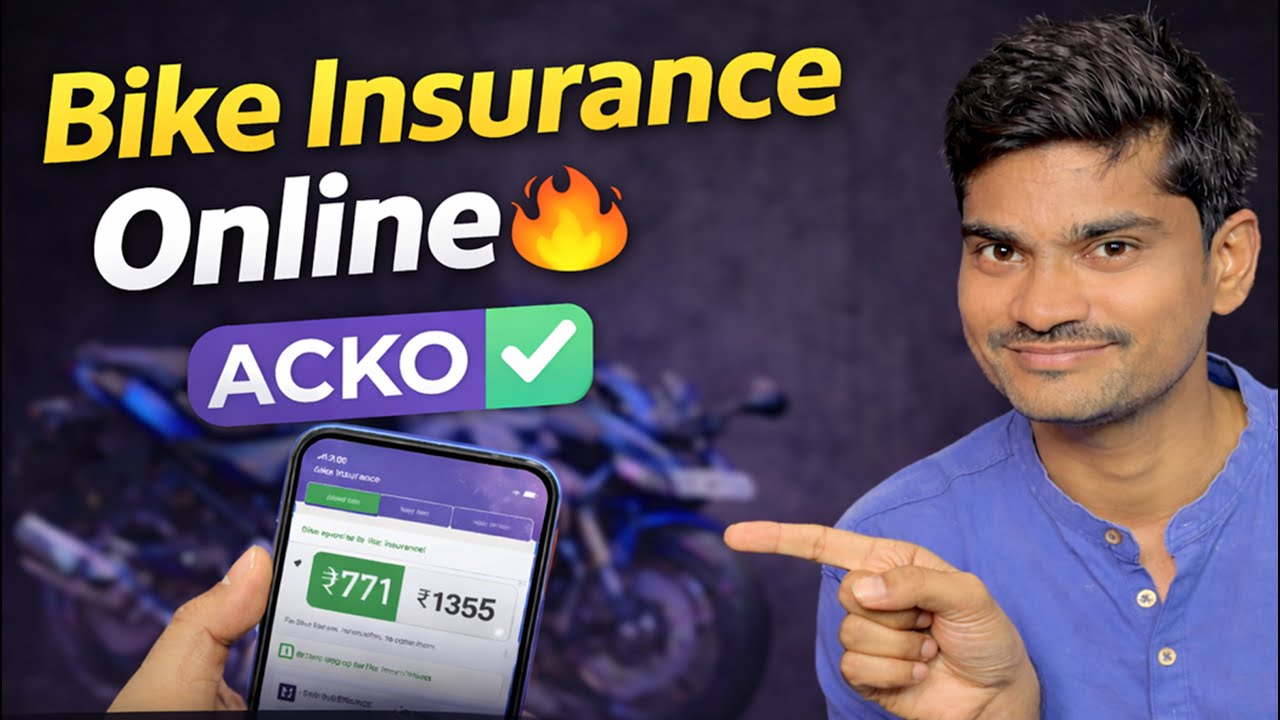 How To Buy Bike Insurance Online In Telugu | ACKO Insurance