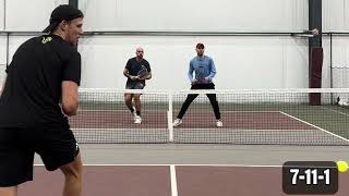 5.0 + $$ Pickleball Tournament - Dean Papakonstantis Mikael Vollbach vs Ted Holway Clarke Spinosa