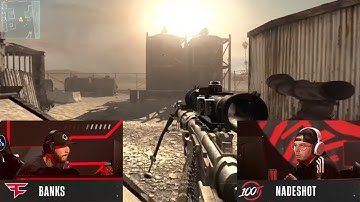 Nadeshot & FaZe Banks 1v1 On MW2 Rust For The First Time EVER!
