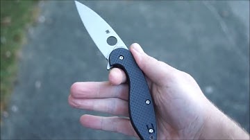 Spyderco Sliverax Showcase