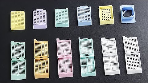 JSHD plastic laboratory embedding cassette