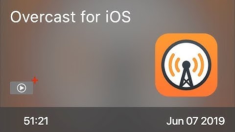 SCOM0845 - Overcast for iOS - Preview