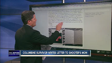 Columbine survivor's open letter to gunman's mom