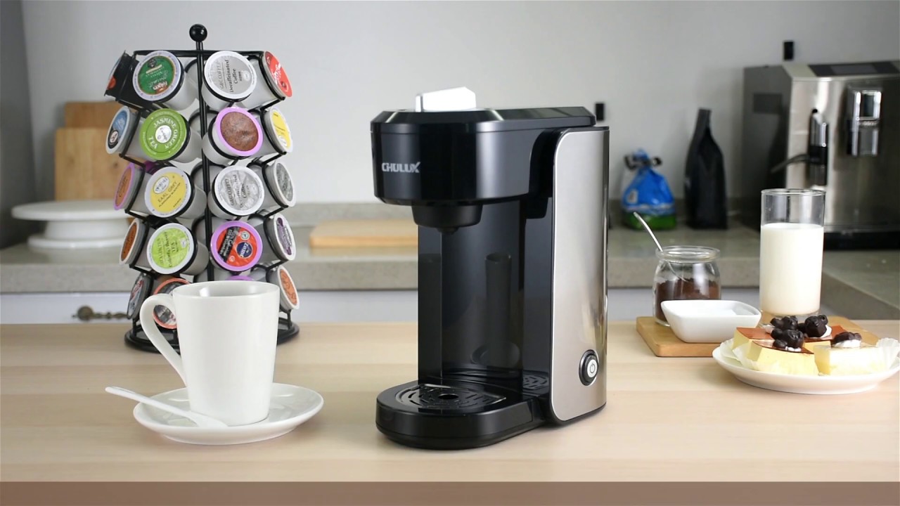 Mueller Single Serve Coffee Maker, Coffee Machine for Most Single Cup Pods  including K-Cup Pods, Rapid Brew Technology