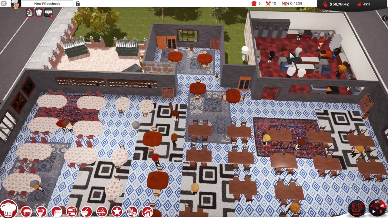 Карта майнкрафт restaurant sim head chef