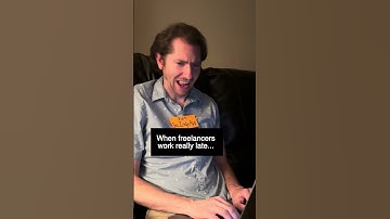 When freelancers work really late... #freelance #freelancing #clients